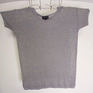 Lane Bryant Silver Metallic Top , Size 22/24